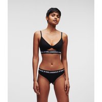 Karl Lagerfeld, Peephole-bh Mit Logo, Frau, Schwarz, Größe: XS Karl Lagerfeld, Peephole-bh Mit Logo, Frau, Schwarz, Größe: XS von Karl Lagerfeld