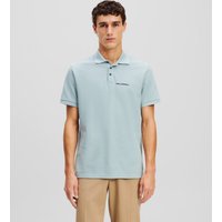 Karl Lagerfeld, Poloshirt Mit Logo, Mann, Schiefer, Größe: XS Karl Lagerfeld, Poloshirt Mit Logo, Mann, Schiefer, Größe: XS von Karl Lagerfeld