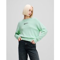 Karl Lagerfeld, Pullover In Regulärer Passform, Frau, Bucht, Größe: XS von Karl Lagerfeld