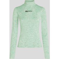 Karl Lagerfeld, Pullover Mit Stehkragen, Frau, Bucht, Größe: XS Karl Lagerfeld, Pullover Mit Stehkragen, Frau, Bucht, Größe: XS von Karl Lagerfeld