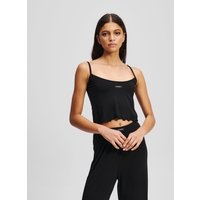 Karl Lagerfeld, Pyjama-set Mit Logo, Frau, Schwarz, Größe: XS Karl Lagerfeld, Pyjama-set Mit Logo, Frau, Schwarz, Größe: XS von Karl Lagerfeld