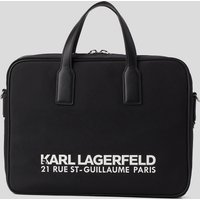 Karl Lagerfeld, Rue st-guillaume Aktentasche Aus Nylon, Mann, Schwarz, Größe: X00 von Karl Lagerfeld