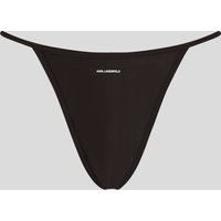 Karl Lagerfeld, Satin-slip Mit Logo, Frau, Schwarz, Größe: XS Karl Lagerfeld, Satin-slip Mit Logo, Frau, Schwarz, Größe: XS von Karl Lagerfeld