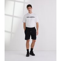 Karl Lagerfeld, Shorts Mit Kontrastnähten, Mann, Schwarz, Größe: XS Karl Lagerfeld, Shorts Mit Kontrastnähten, Mann, Schwarz, Größe: XS von Karl Lagerfeld