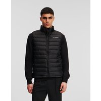 Karl Lagerfeld, Steppweste, Mann, Schwarz, Größe: XS von Karl Lagerfeld