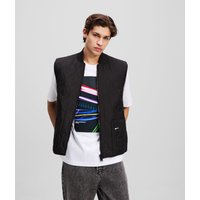 Karl Lagerfeld, Steppweste, Mann, Schwarz, Größe: XS von Karl Lagerfeld