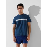 Karl Lagerfeld, Strand-t-shirt Mit Logo, Mann, Dämmerungsblau, Größe: XS von Karl Lagerfeld