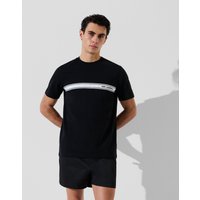 Karl Lagerfeld, Strand-t-shirt Mit Logo, Mann, Schwarz, Größe: XS von Karl Lagerfeld