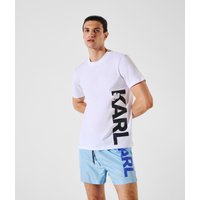 Karl Lagerfeld, Strand-t-shirt Mit Logo, Mann, Weiss, Größe: XS Karl Lagerfeld, Strand-t-shirt Mit Logo, Mann, Weiss, Größe: XS von Karl Lagerfeld