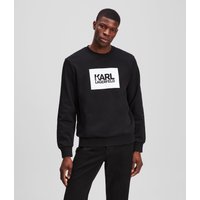 Karl Lagerfeld, Sweatshirt Mit Logo, Mann, Schwarz, Größe: XS von Karl Lagerfeld
