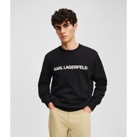 Karl Lagerfeld, Sweatshirt Mit Logo, Mann, Schwarz, Größe: XS Karl Lagerfeld, Sweatshirt Mit Logo, Mann, Schwarz, Größe: XS von Karl Lagerfeld