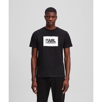 Karl Lagerfeld, T-shirt Mit Logo, Mann, Schwarz, Größe: XS von Karl Lagerfeld