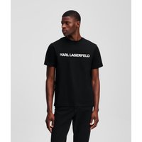 Karl Lagerfeld, T-shirt Mit Logo, Mann, Schwarz, Größe: XS von Karl Lagerfeld