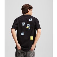 Karl Lagerfeld, T-shirt Mit Karl-print, Mann, Schwarz, Größe: XS Karl Lagerfeld, T-shirt Mit Karl-print, Mann, Schwarz, Größe: XS von Karl Lagerfeld