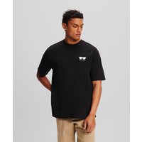 Karl Lagerfeld, T-shirt Mit Sonnenbrille, Mann, Schwarz, Größe: XS Karl Lagerfeld, T-shirt Mit Sonnenbrille, Mann, Schwarz, Größe: XS von Karl Lagerfeld