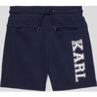 Karl Lagerfeld, Team karl-bermuda-shorts Für Jungen, unisex, Indigo, Größe: L10Y von Karl Lagerfeld