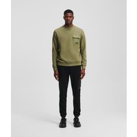 Karl Lagerfeld, Trainingshose Mit Kordelzug, Mann, Schwarz, Größe: XS von Karl Lagerfeld