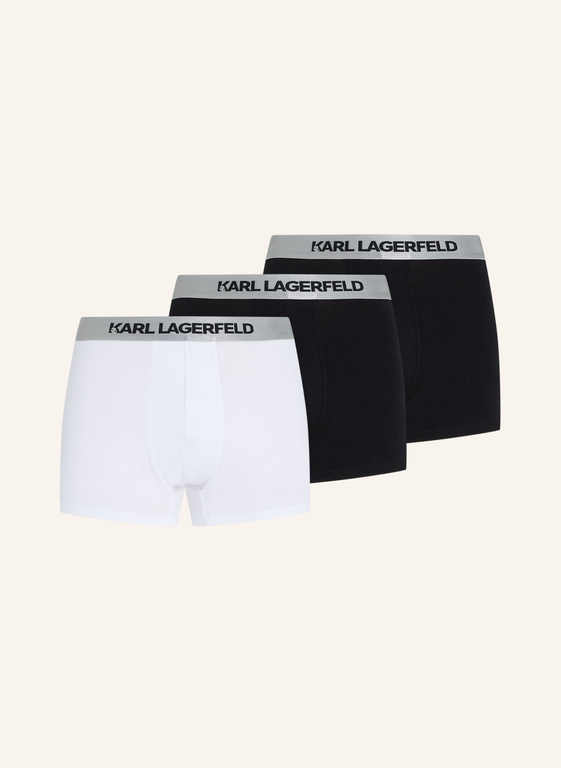 Karl Lagerfeld 3er-Pack Boxershorts schwarz von Karl Lagerfeld