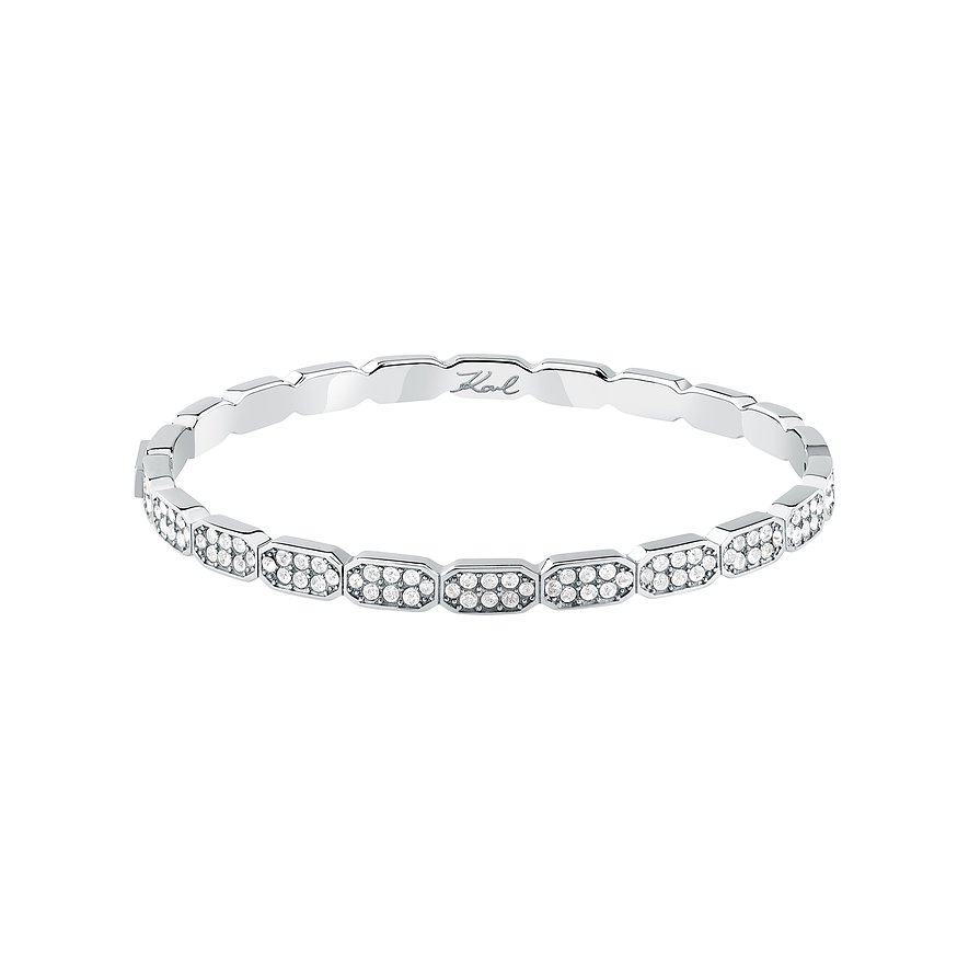 Karl Lagerfeld Armreif Crystals KLAYC64 Edelstahl von Karl Lagerfeld