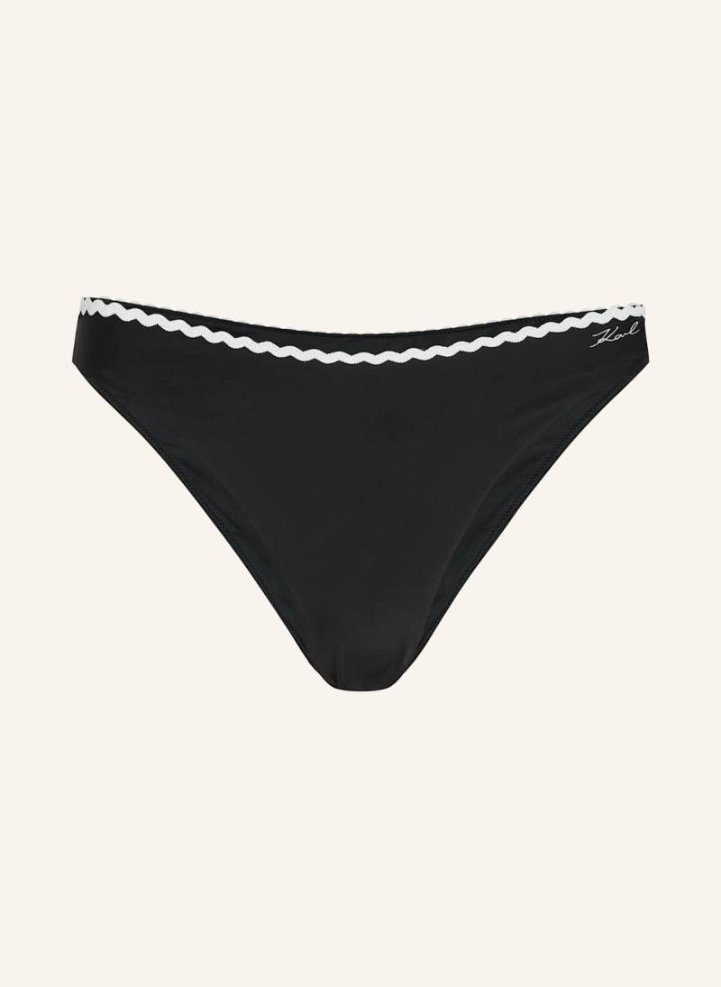 Karl Lagerfeld Bikini-Hose schwarz Karl Lagerfeld Bikini-Hose schwarz von Karl Lagerfeld