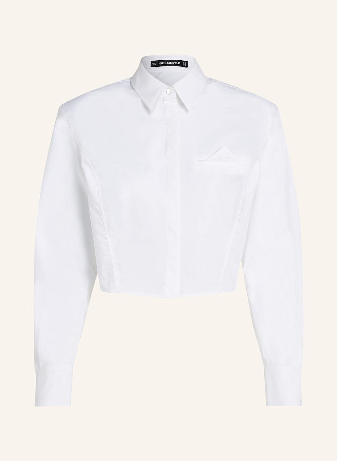 Karl Lagerfeld Bluse weiss von Karl Lagerfeld