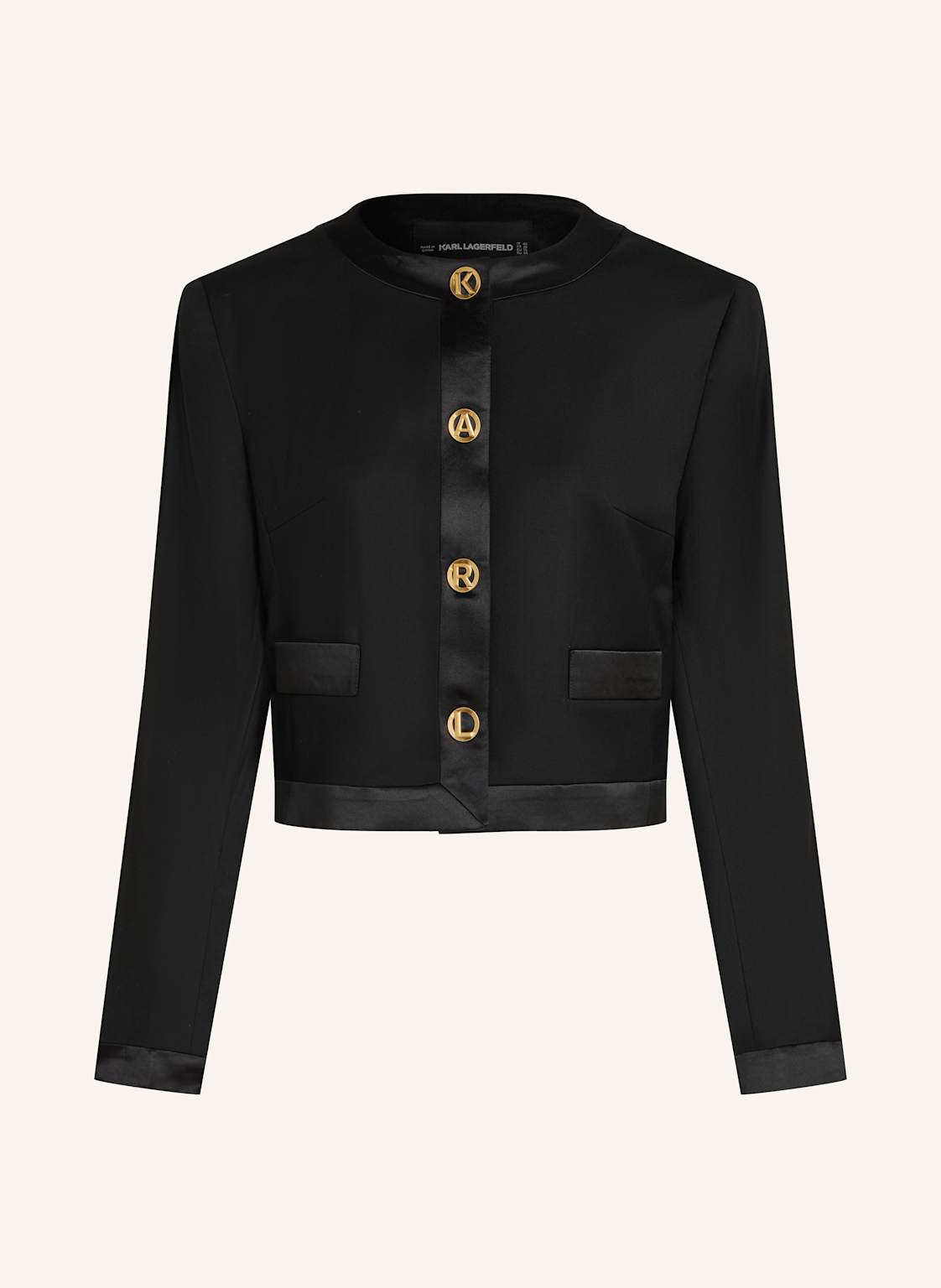 Karl Lagerfeld Bomberjacke schwarz von Karl Lagerfeld