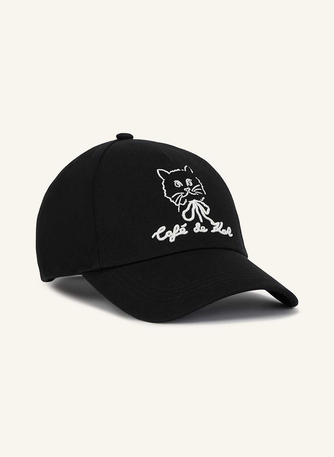 Karl Lagerfeld Karl Lagerfeld X Jorge Parra Cap schwarz Karl Lagerfeld Karl Lagerfeld X Jorge Parra Cap schwarz von Karl Lagerfeld