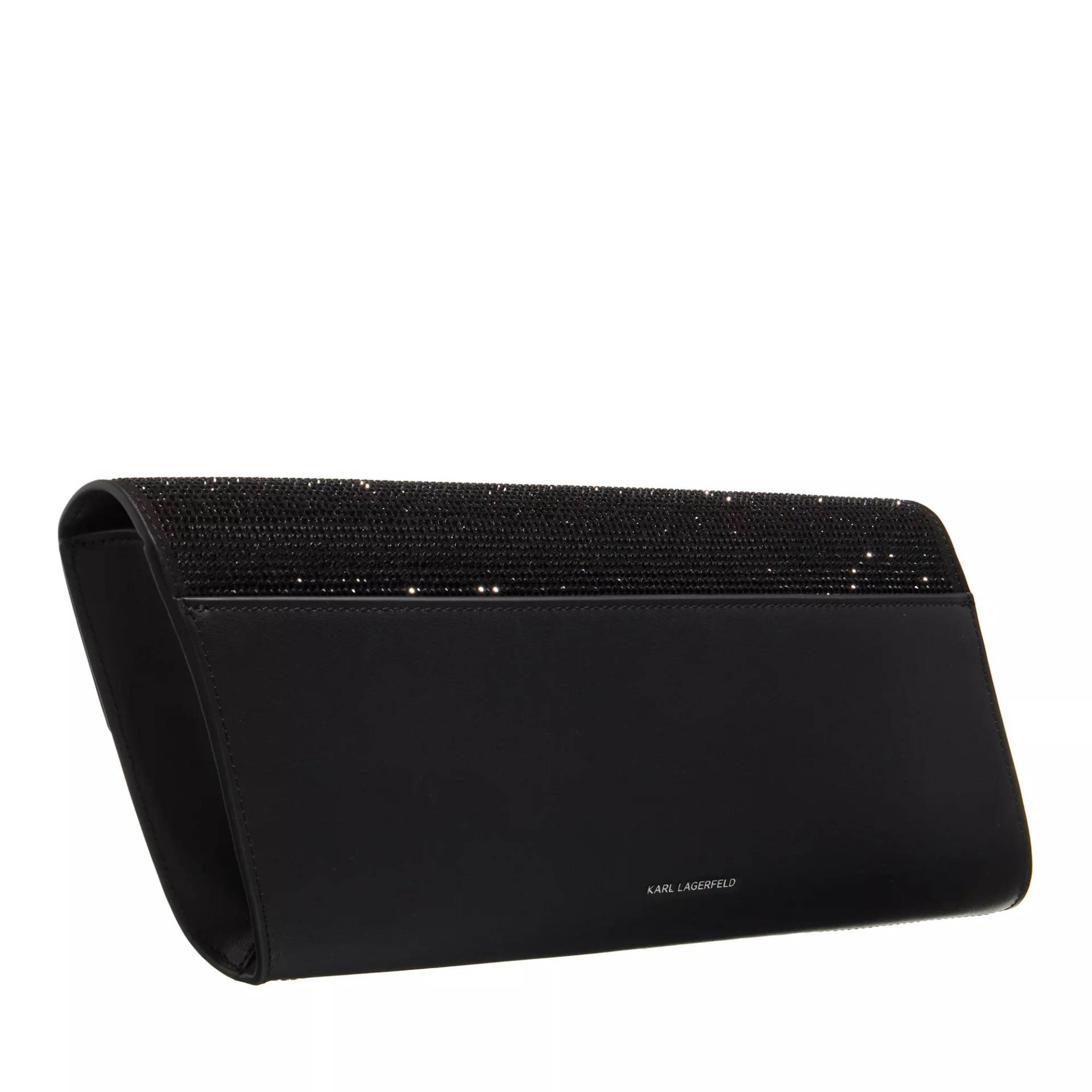 Karl Lagerfeld Clutches - K/ Evenig Signature Clutch - Gr. unisize - in Schwarz - für Damen von Karl Lagerfeld