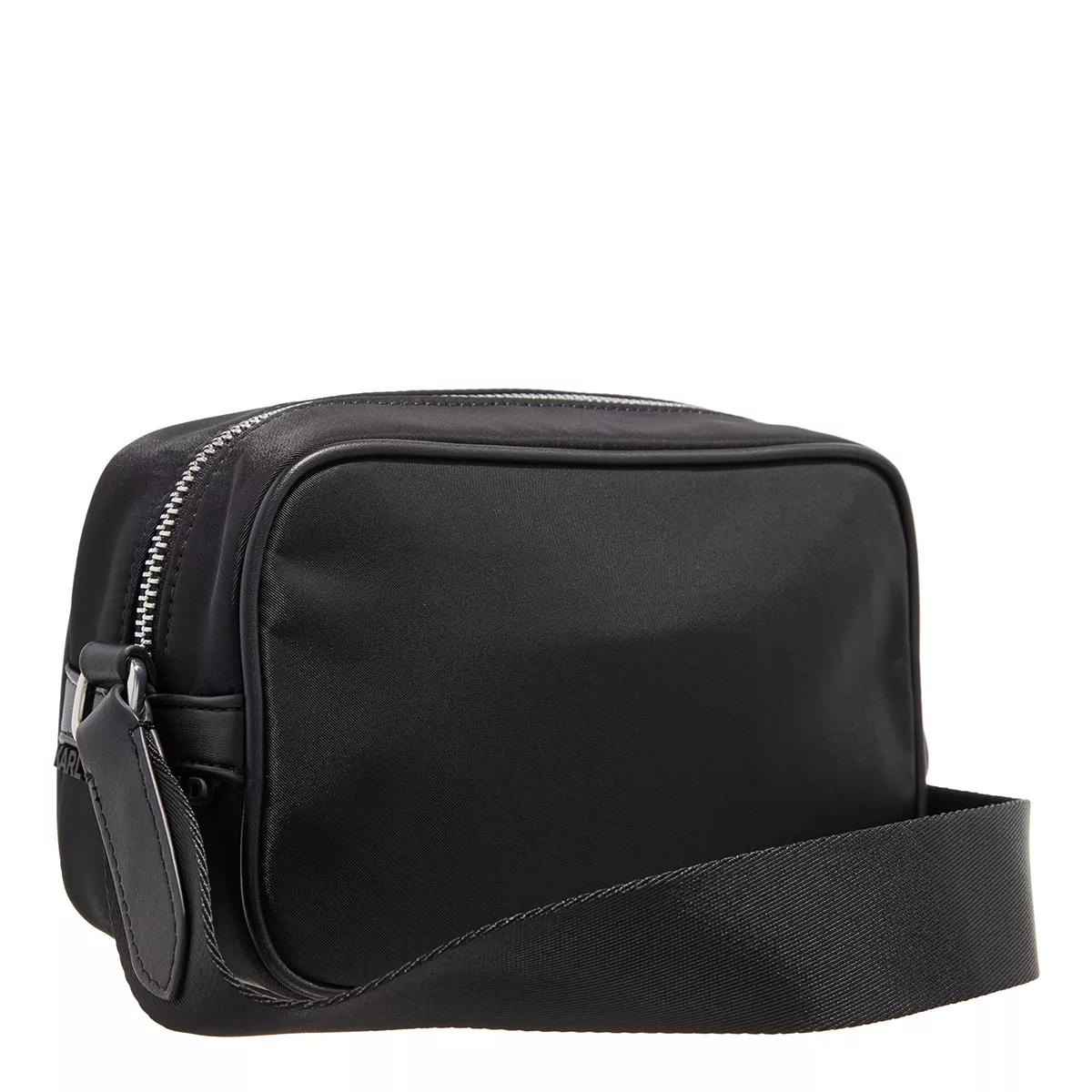 Karl Lagerfeld Crossbody Bags - Ikonik 2.0 Nylon Camera Bag - Gr. unisize - in Schwarz - für Damen von Karl Lagerfeld