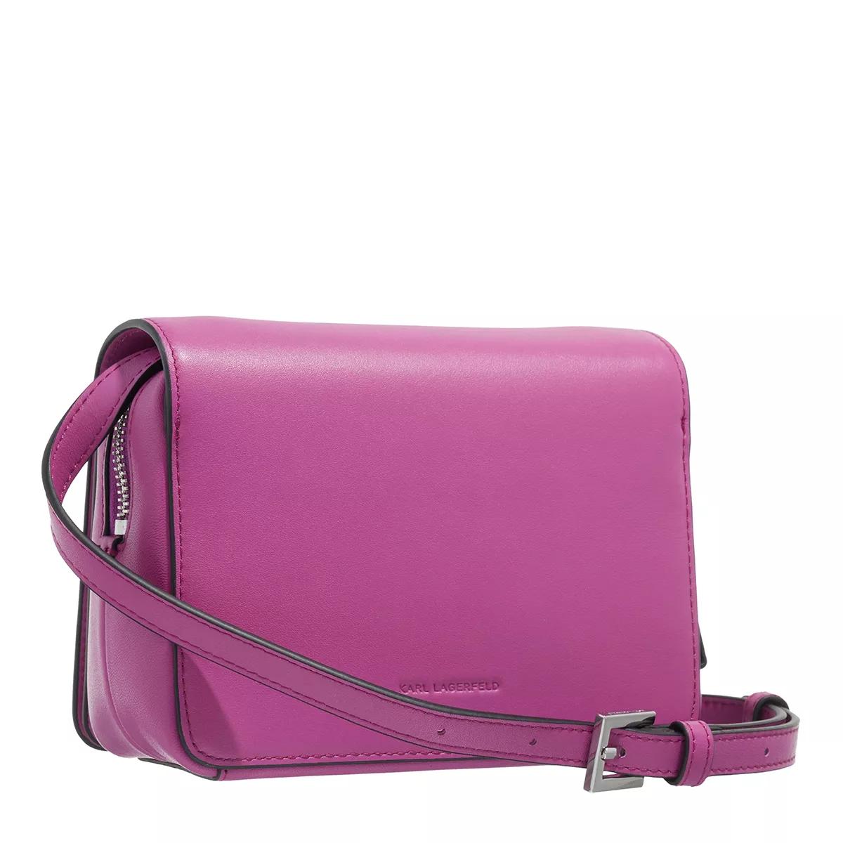 Karl Lagerfeld Crossbody Bags - K/Disk Crossbody - Gr. unisize - in Violett - für Damen von Karl Lagerfeld