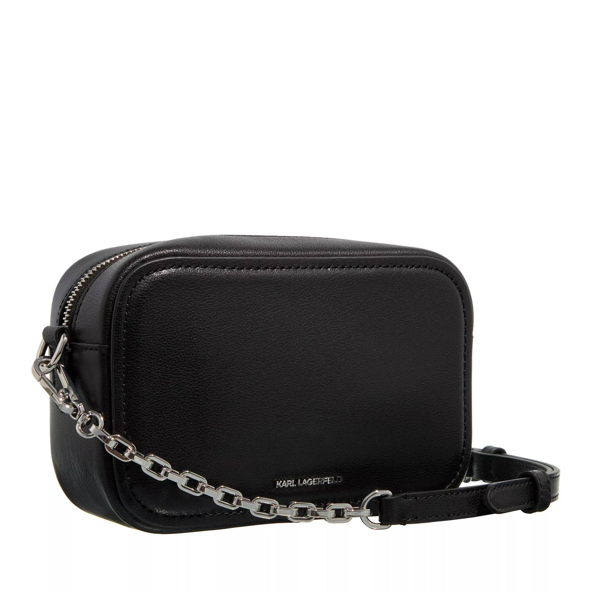 Karl Lagerfeld Crossbody Bags - K/Ikonik 2.0 Leather Cmb Pin - Gr. unisize - in Schwarz - für Damen von Karl Lagerfeld