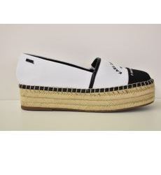 Karl Lagerfeld Damen Weiße Schnürschuhe von Karl Lagerfeld