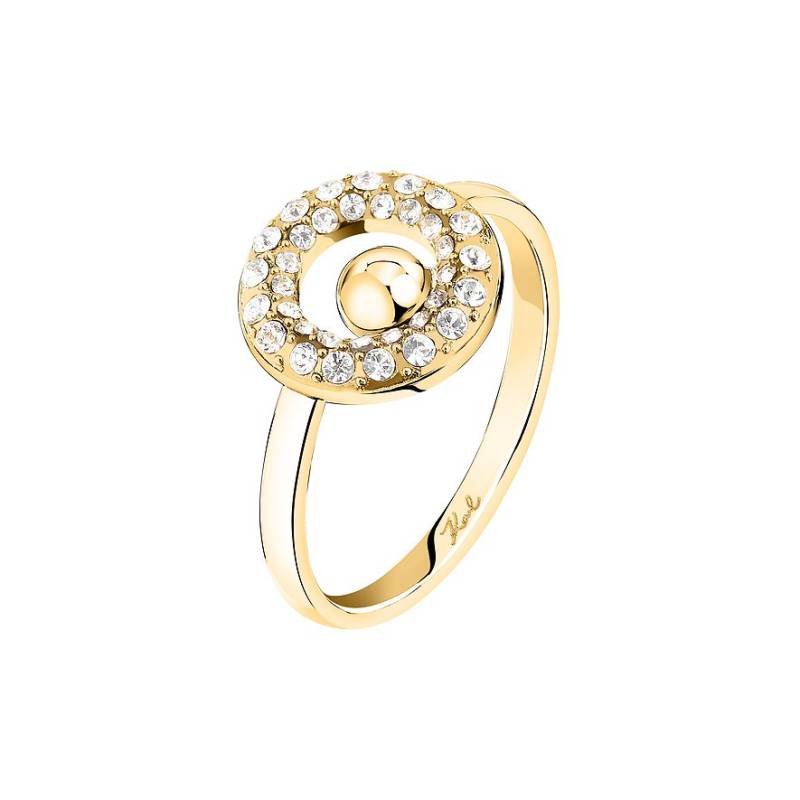 Karl Lagerfeld Damenring Crystals KLAYC57014 Edelstahl von Karl Lagerfeld
