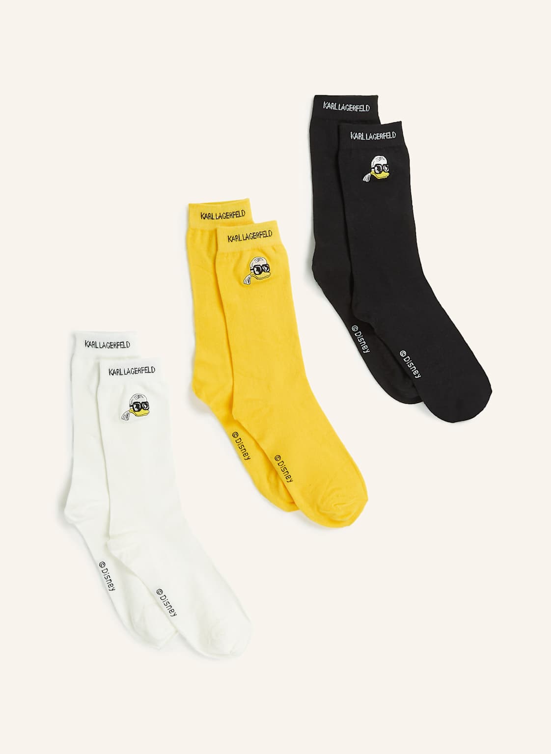 Karl Lagerfeld Disney X Kl 3er-Pack Socken schwarz Karl Lagerfeld Disney X Kl 3er-Pack Socken schwarz von Karl Lagerfeld
