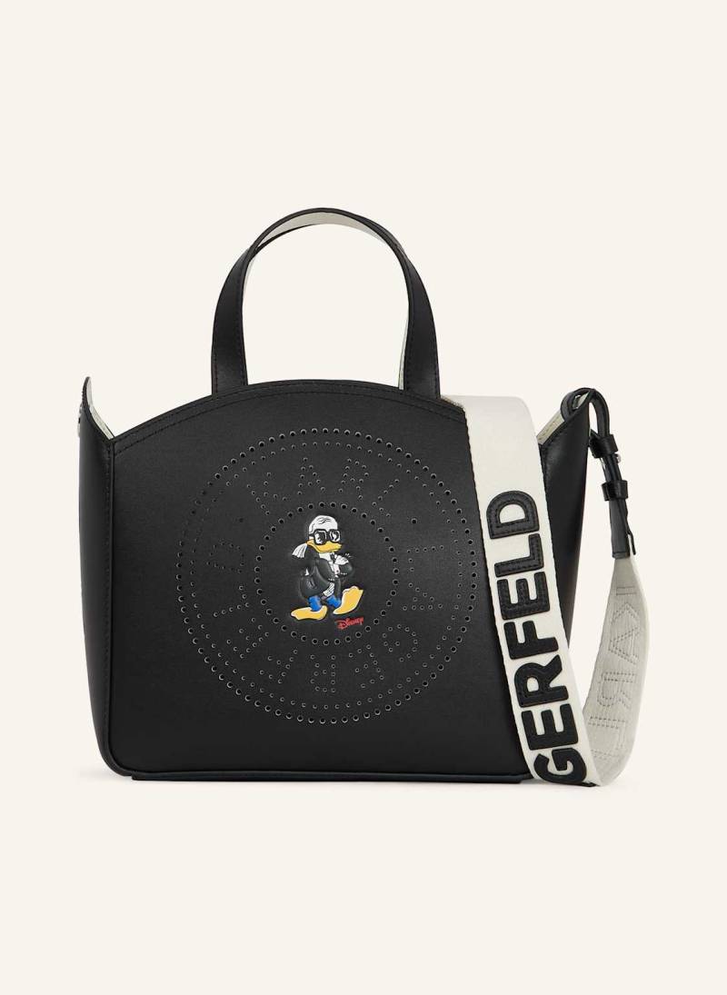 Karl Lagerfeld Disney X Kl Handtasche schwarz von Karl Lagerfeld