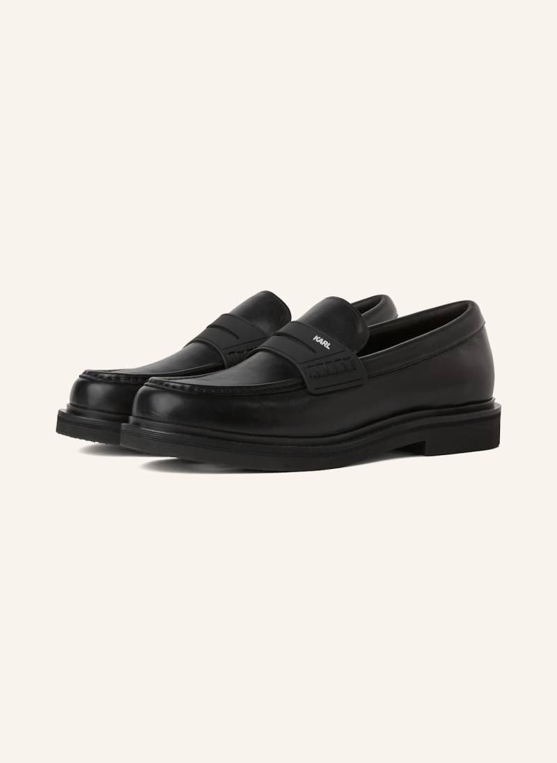 Karl Lagerfeld Flache Schuhe schwarz von Karl Lagerfeld