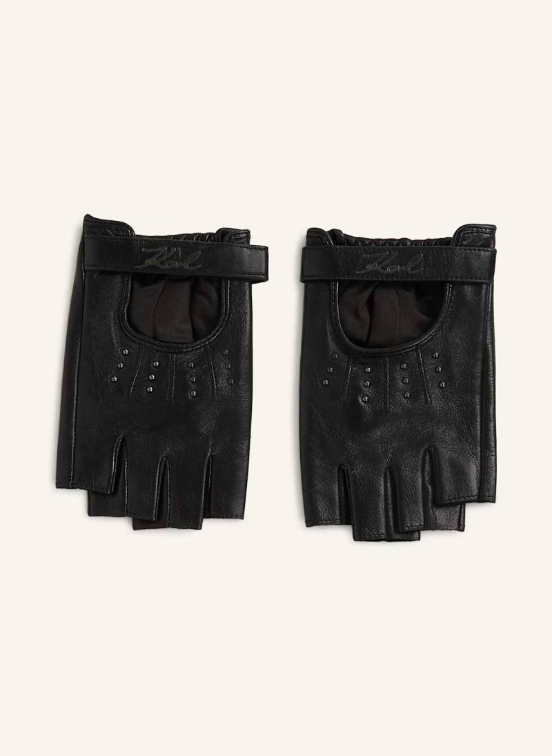 Karl Lagerfeld Handschuhe schwarz von Karl Lagerfeld