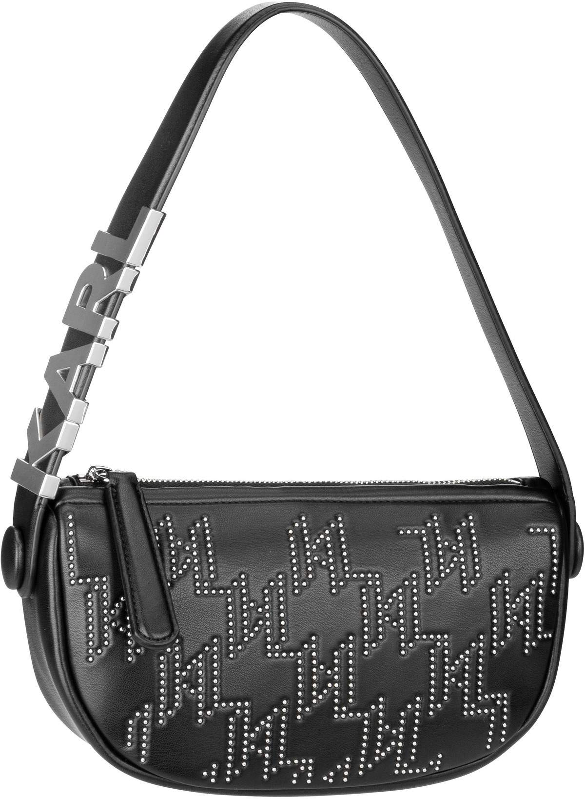 Karl Lagerfeld K/Swing SM Shoulderbag Studs  in Schwarz (5.1 Liter), Handtasche von Karl Lagerfeld