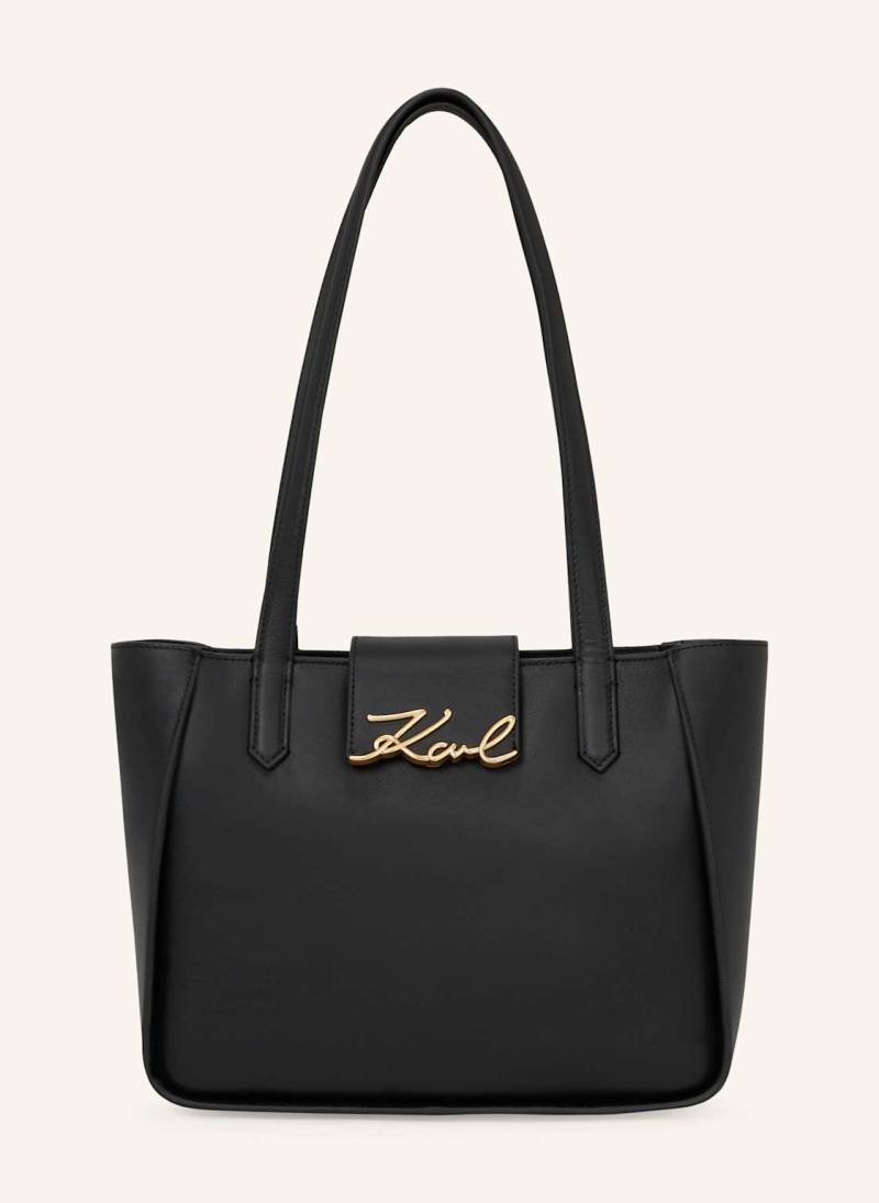 Karl Lagerfeld Handtasche schwarz Karl Lagerfeld Handtasche schwarz von Karl Lagerfeld