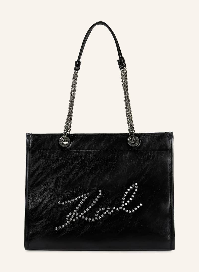 Karl Lagerfeld Handtasche schwarz von Karl Lagerfeld