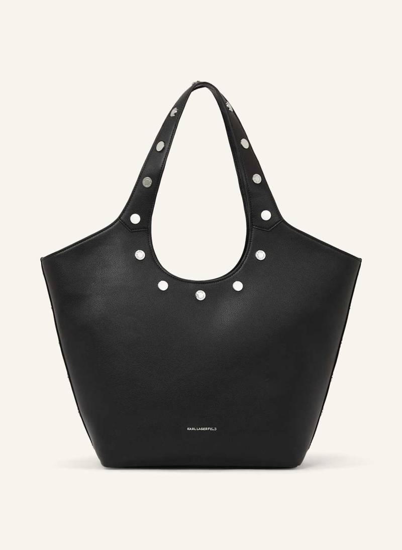 Karl Lagerfeld Handtasche schwarz von Karl Lagerfeld