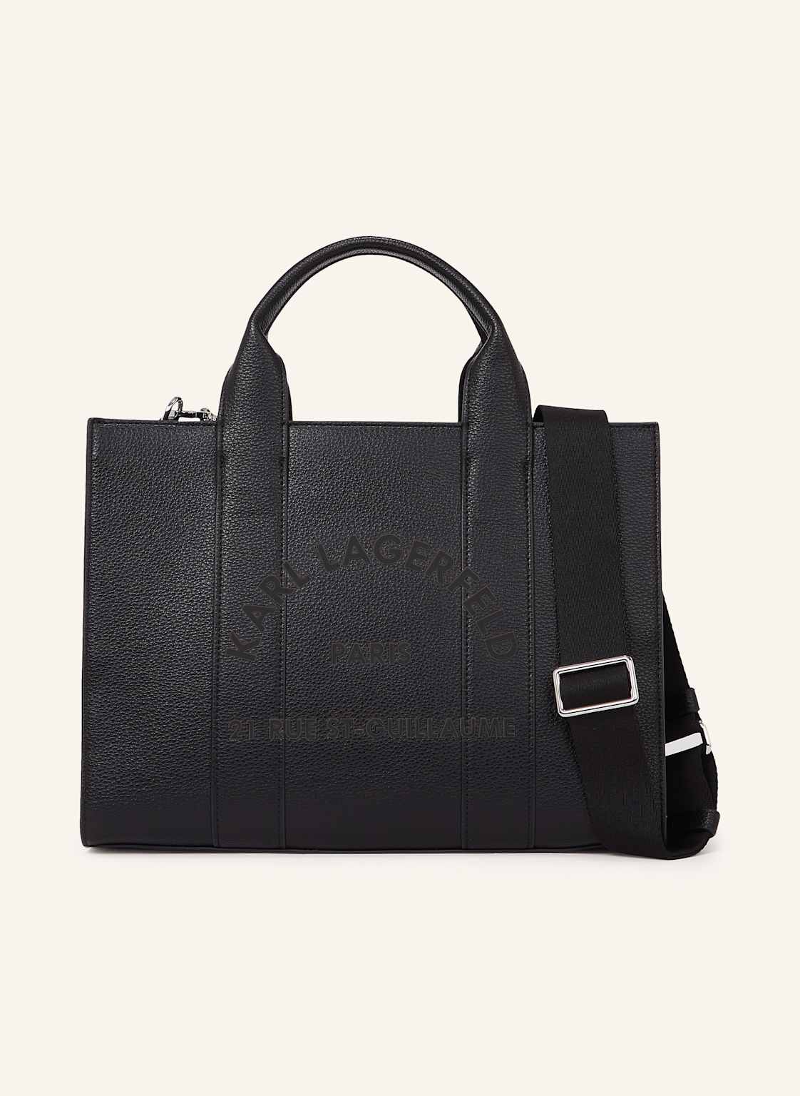 Karl Lagerfeld Handtasche schwarz von Karl Lagerfeld