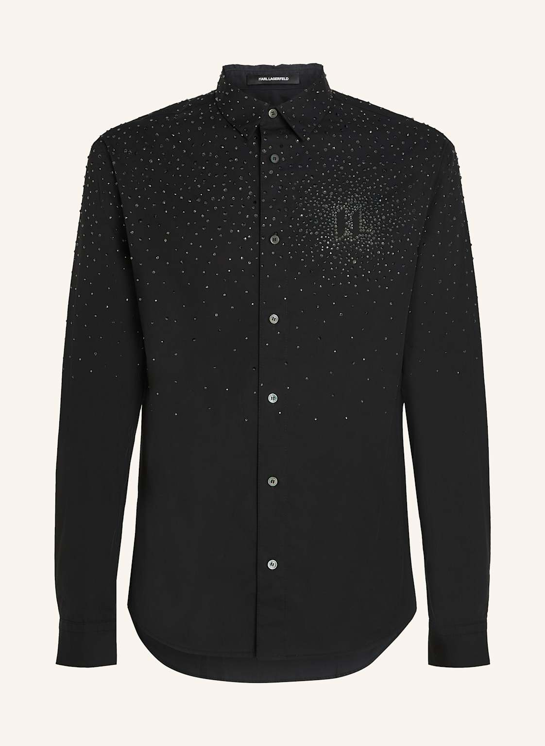 Karl Lagerfeld Hemd schwarz von Karl Lagerfeld