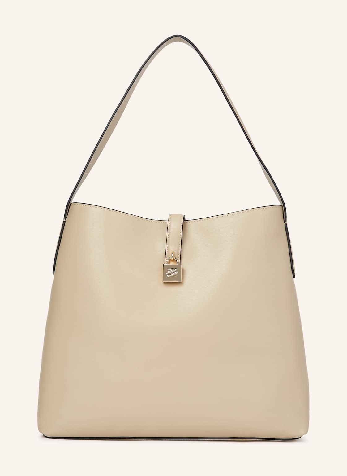 Karl Lagerfeld Hobo-Bag beige von Karl Lagerfeld
