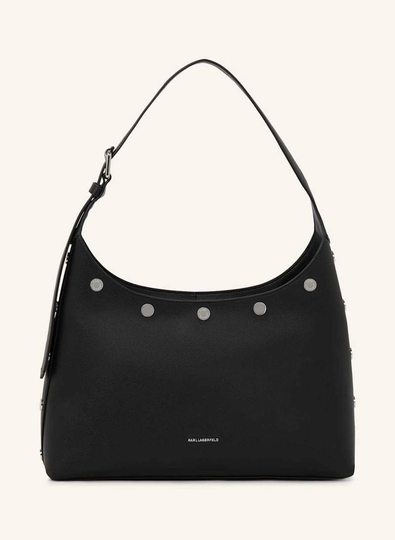 Karl Lagerfeld Hobo-Bag schwarz von Karl Lagerfeld
