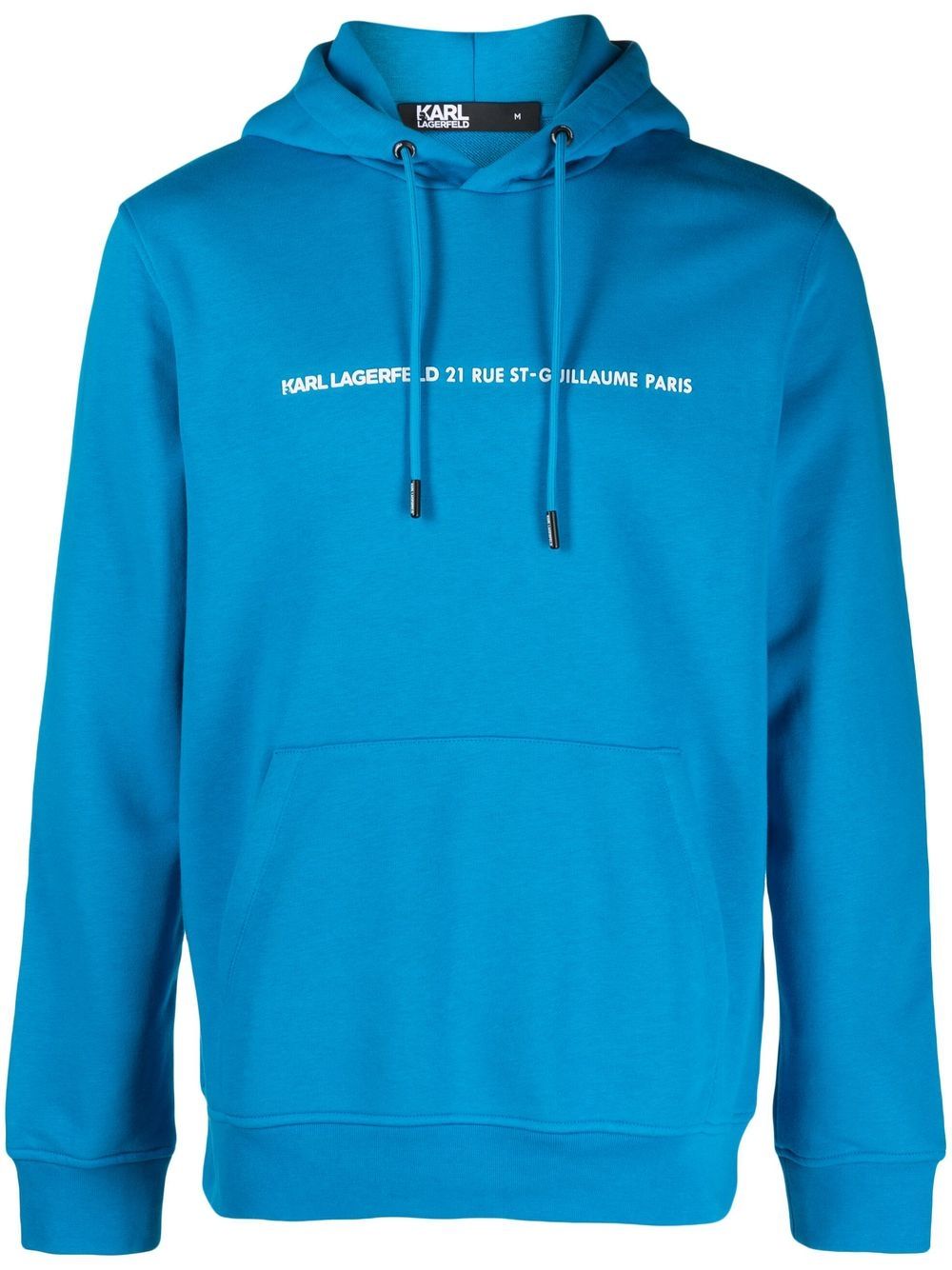 Karl Lagerfeld Hoodie mit Logo-Print - Blau von Karl Lagerfeld