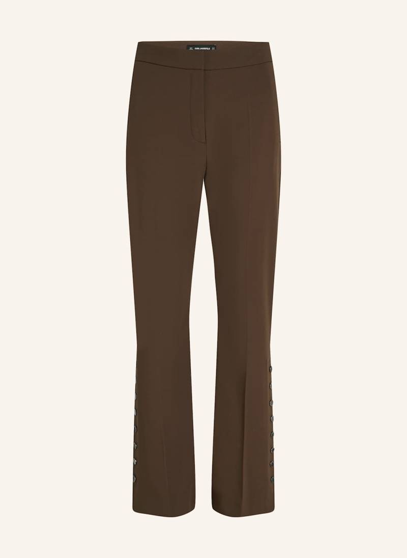 Karl Lagerfeld Hose braun von Karl Lagerfeld