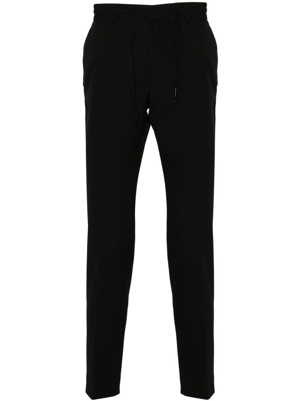 Karl Lagerfeld Hose mit Logo-Patch - Schwarz von Karl Lagerfeld