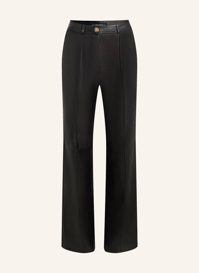Karl Lagerfeld Hose schwarz von Karl Lagerfeld