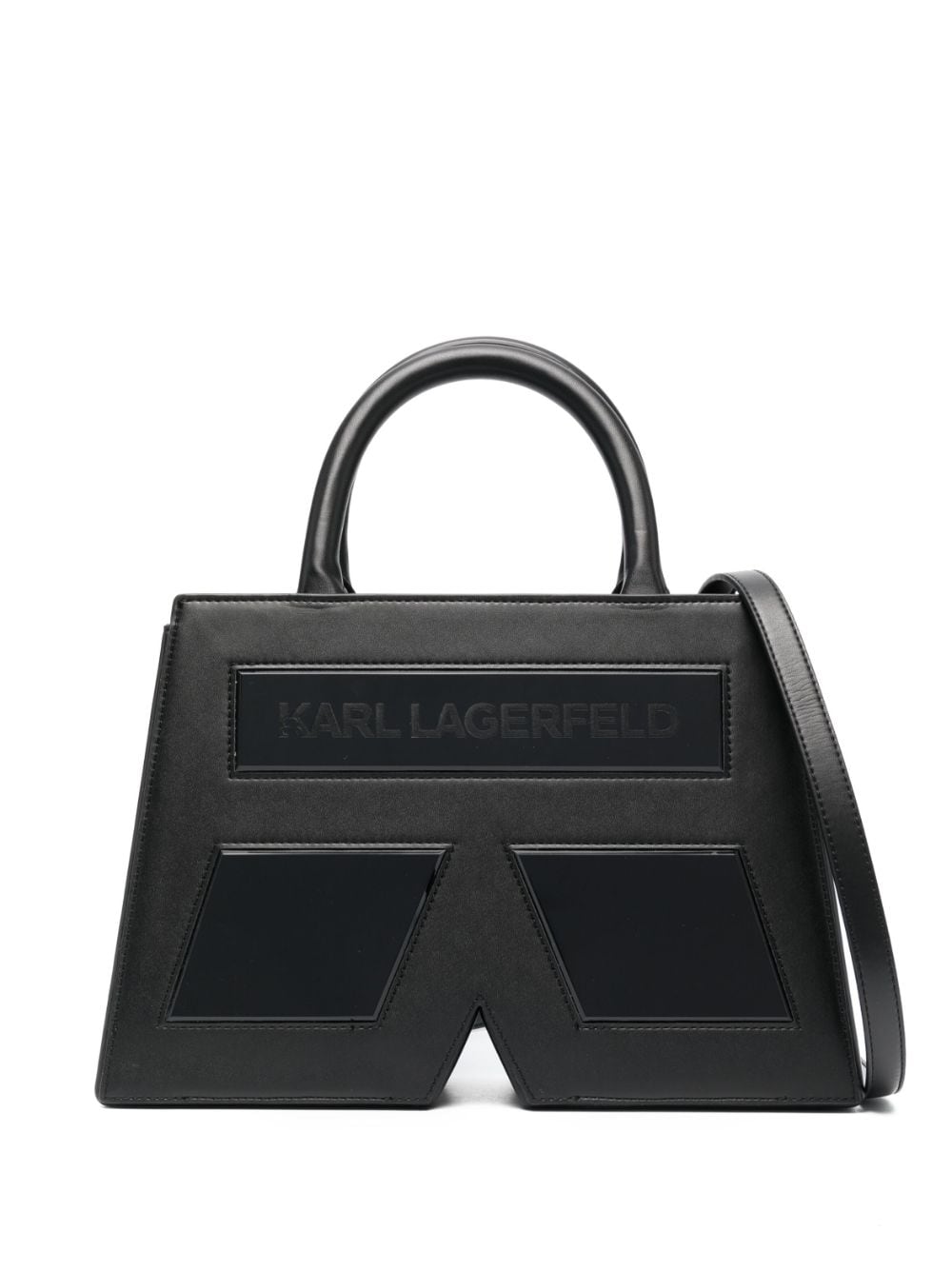 Karl Lagerfeld Icon Handtasche - Schwarz von Karl Lagerfeld